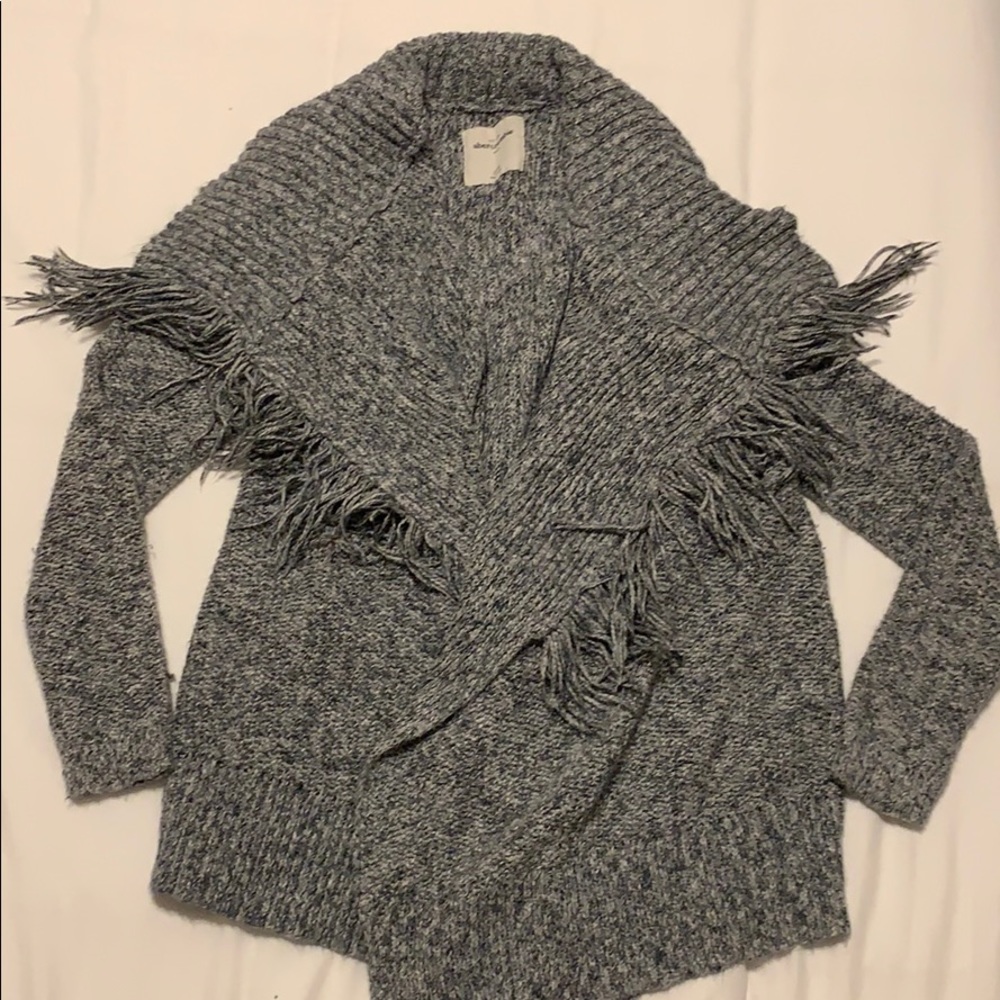 Abercrombie Kids Cozy Grey Cardigan